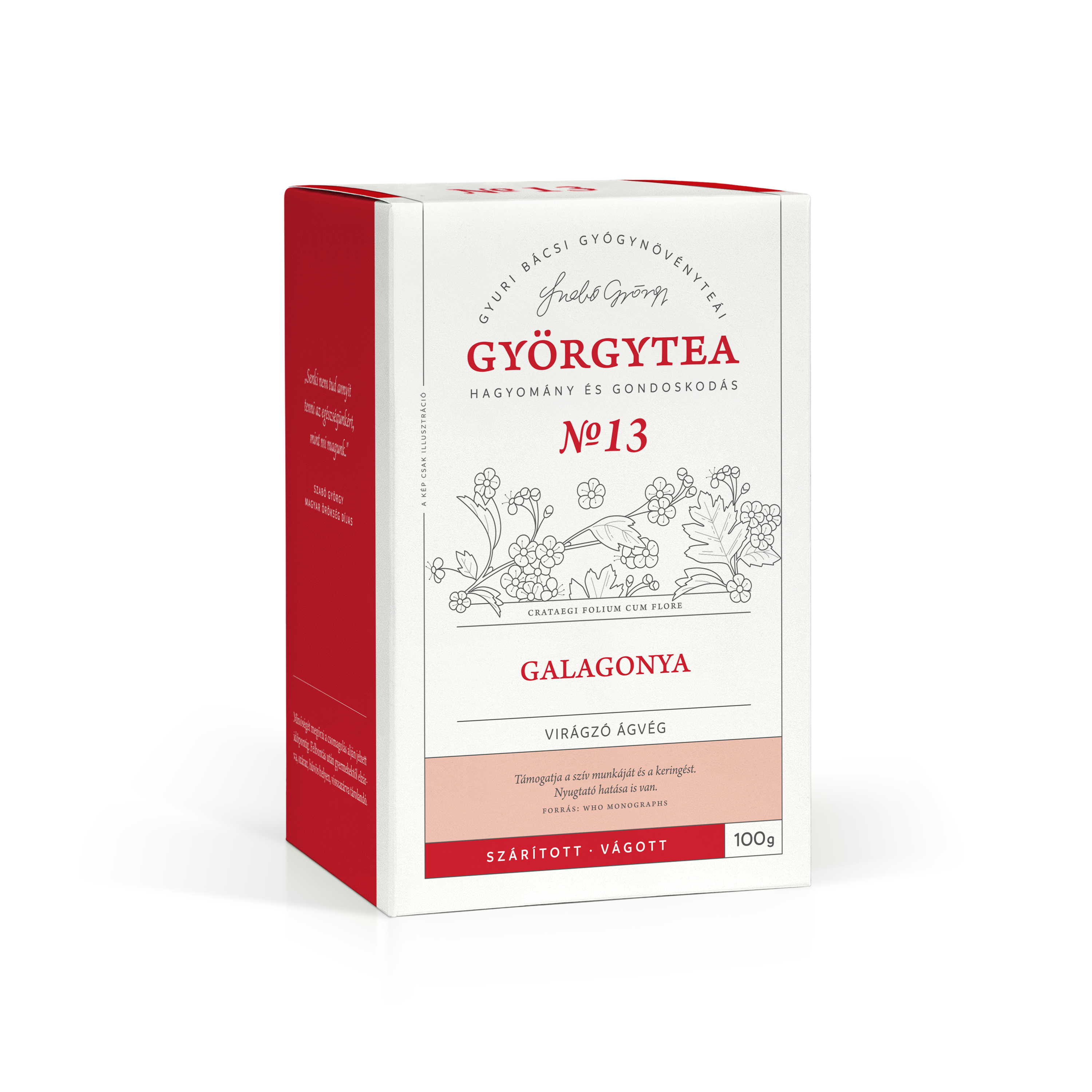 Galagonya virágzó ágvég 100g (B2B)
