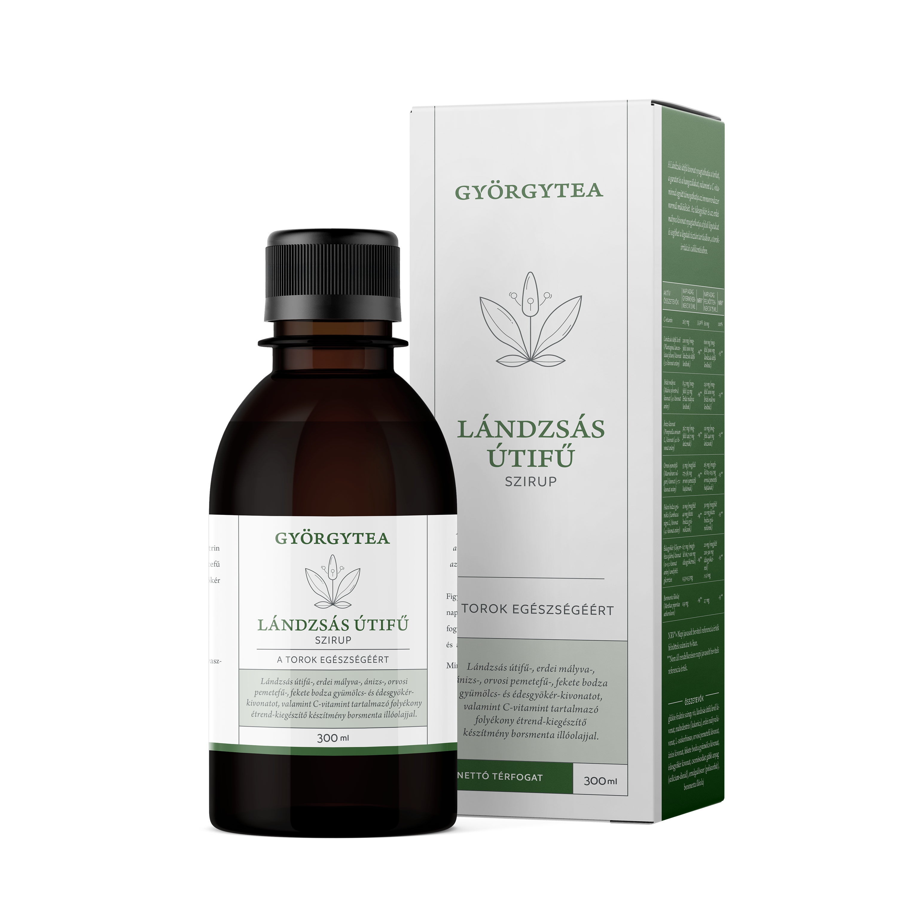 Lándzsás útifű szirup 300ml