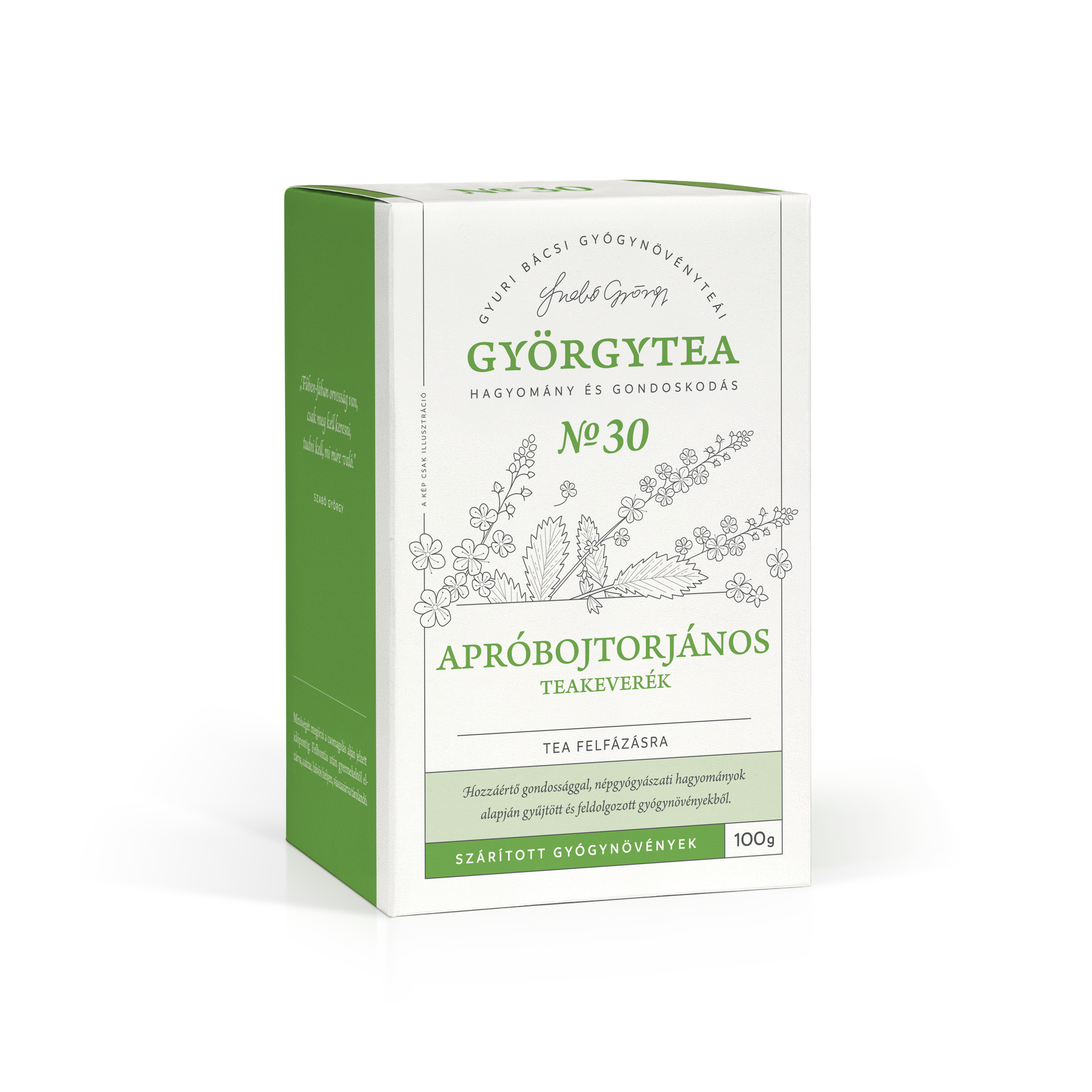 Apróbojtorjános teakeverék 100g (Tea felfázásra) (B2B)