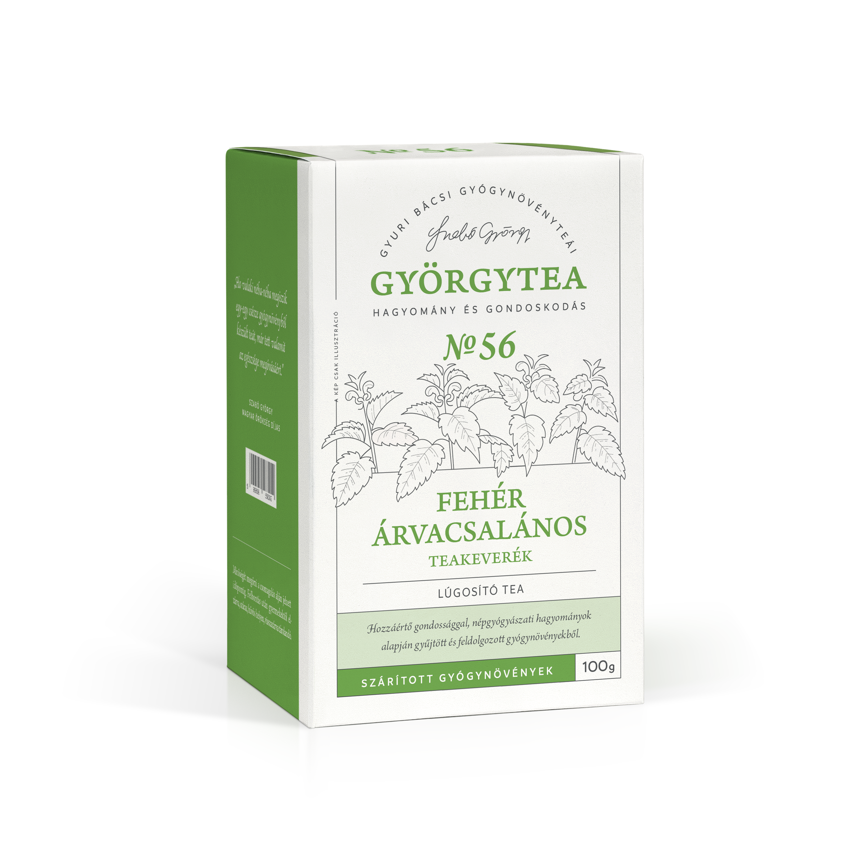 Fehér árvacsalános teakeverék 100g (Lúgosító tea) (B2B)