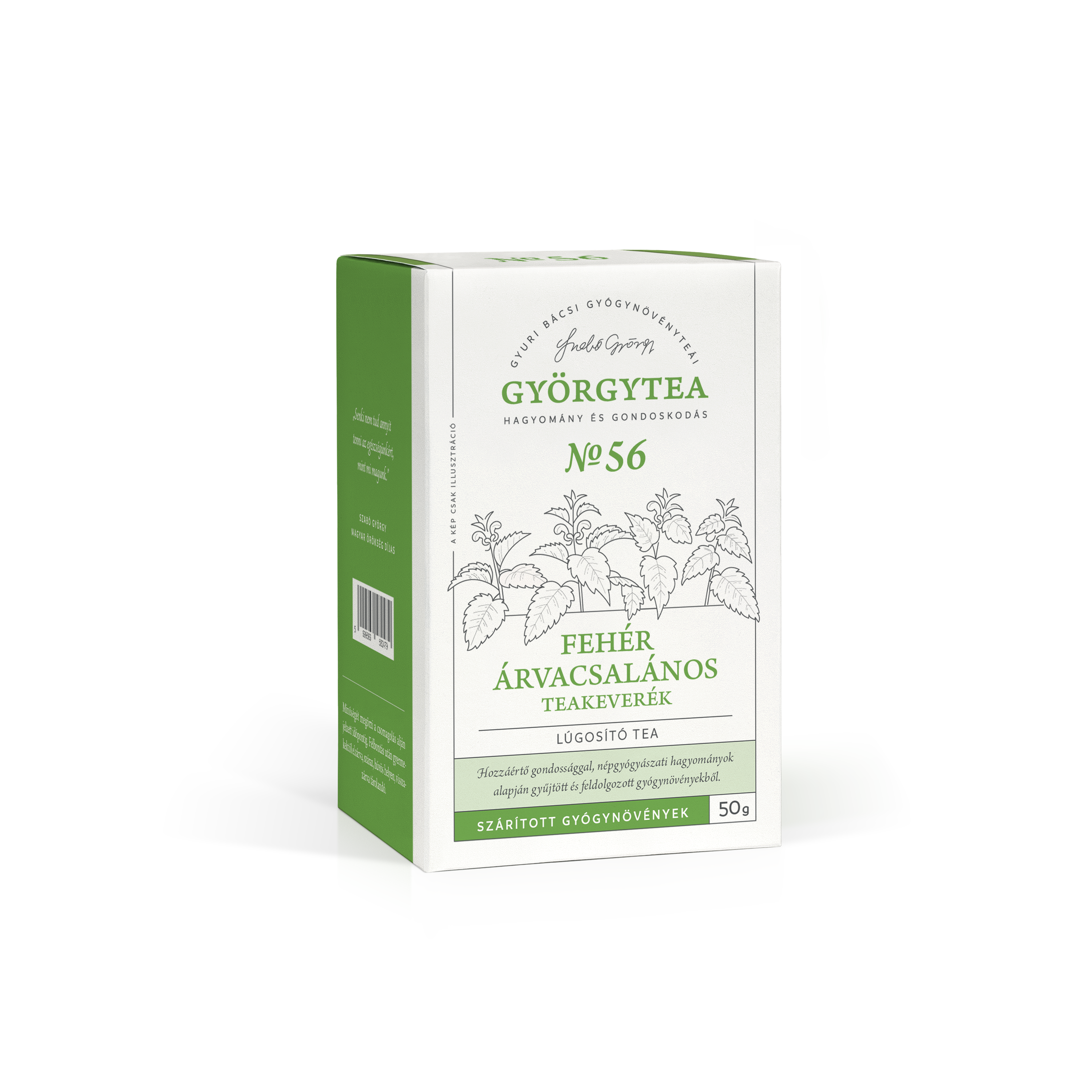 Fehér árvacsalános teakeverék 50g (Lúgosító tea) (B2B)