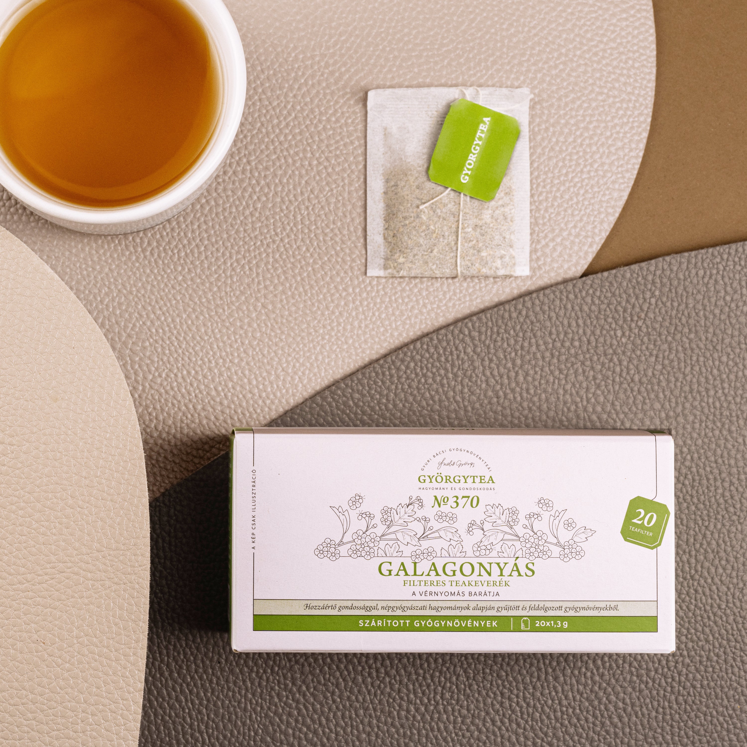 Galagonyás filteres teakeverék 20db