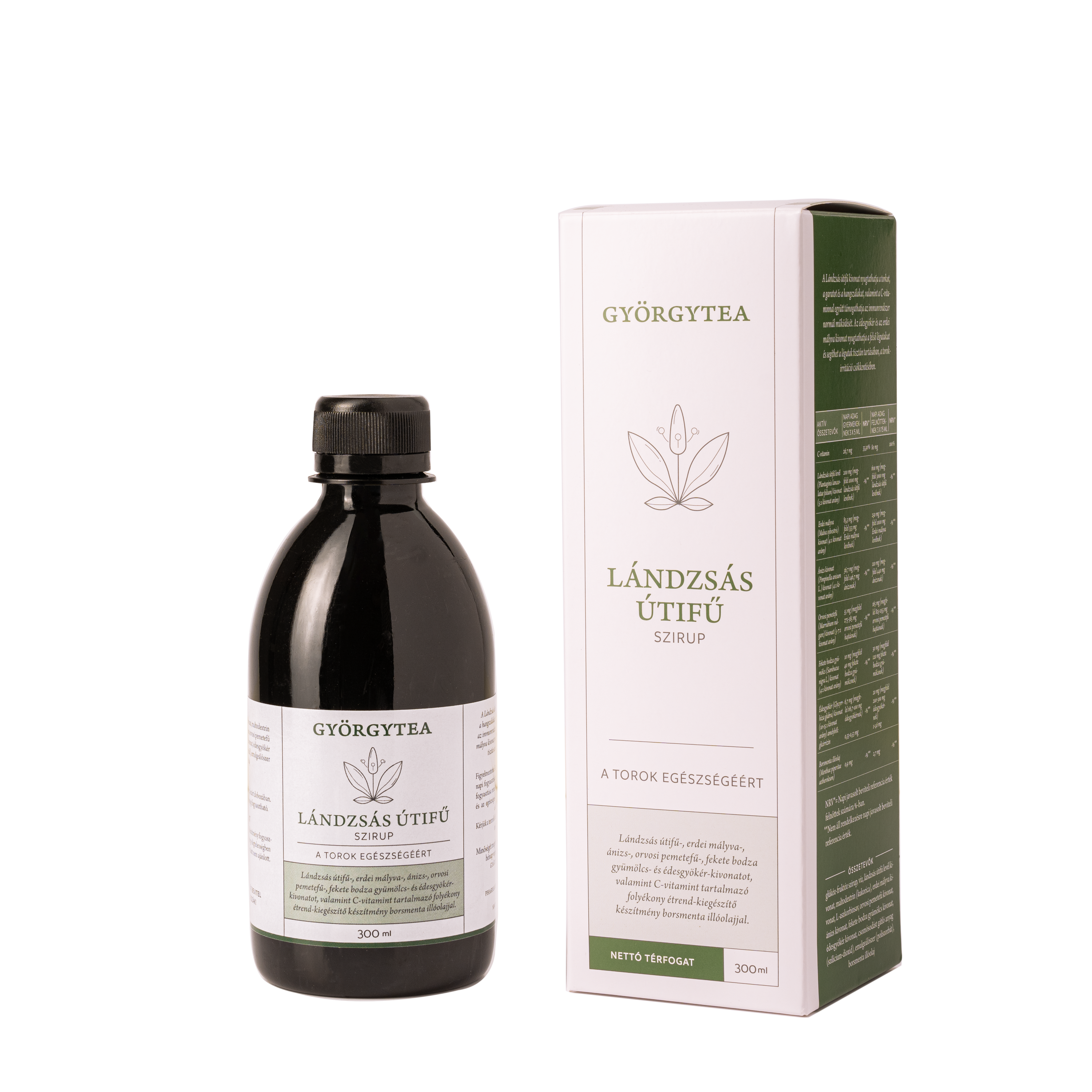 Lándzsás útifű szirup 300ml