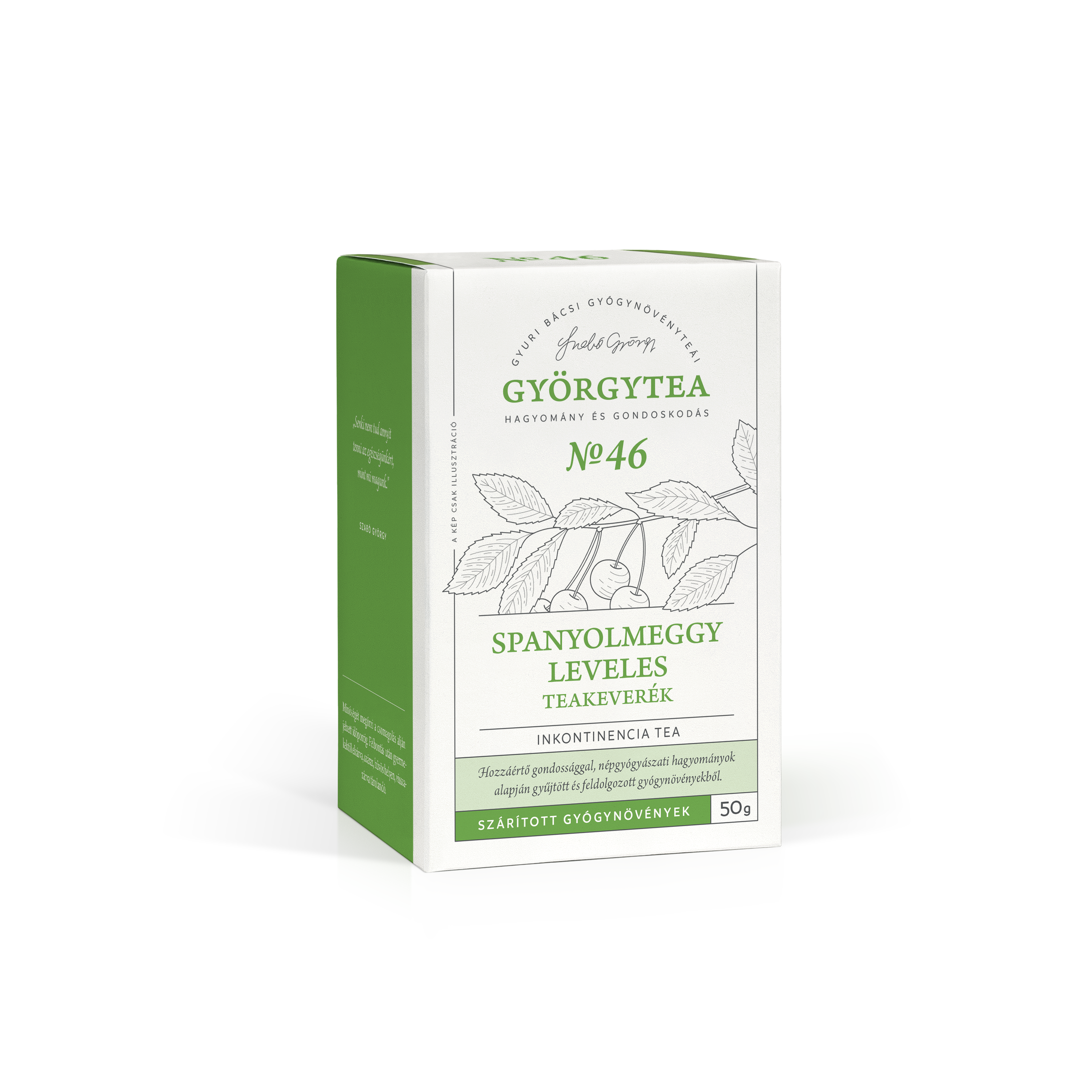 Spanyolmeggy leveles teakeverék (Inkontinencia tea)