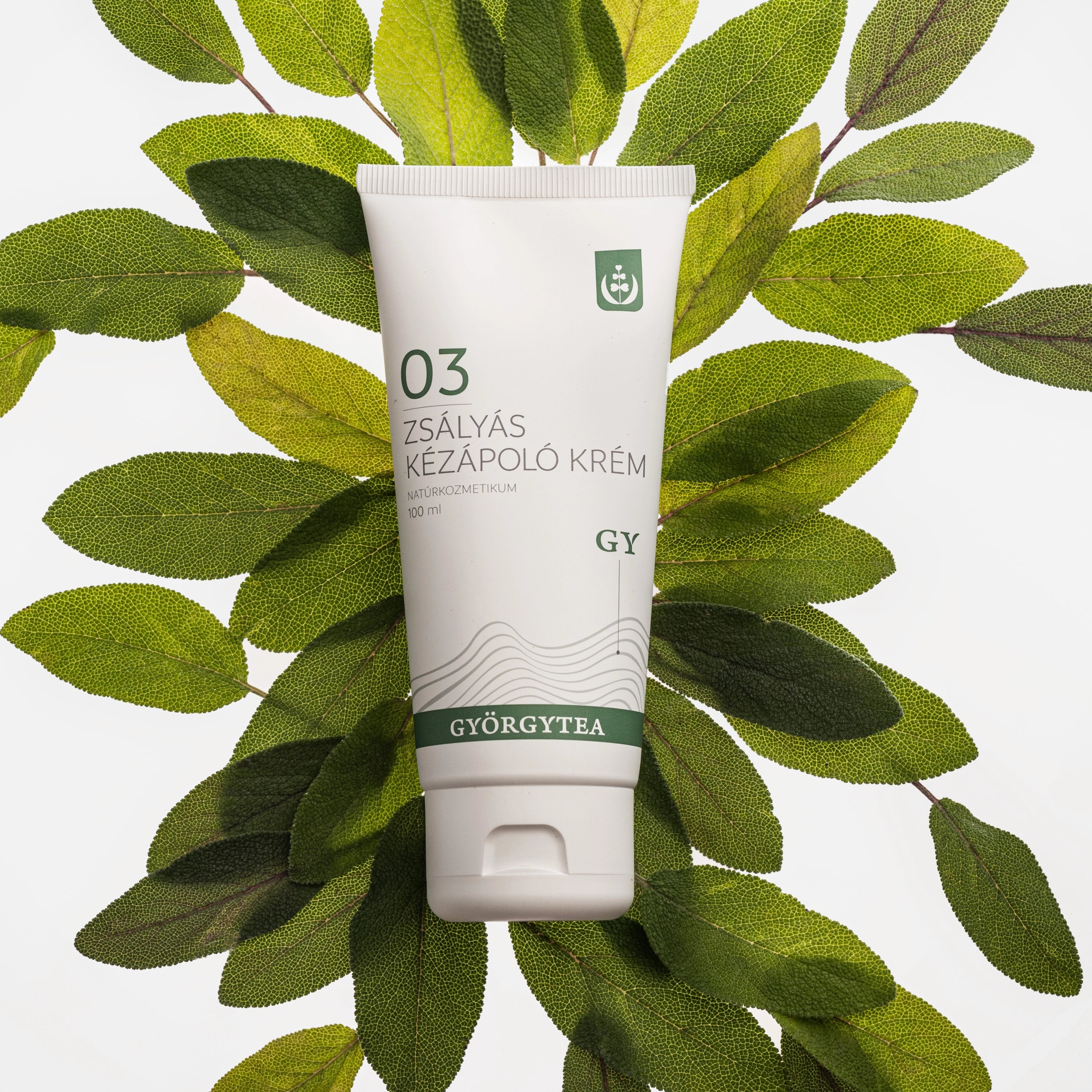 Zsályás kézápoló krém