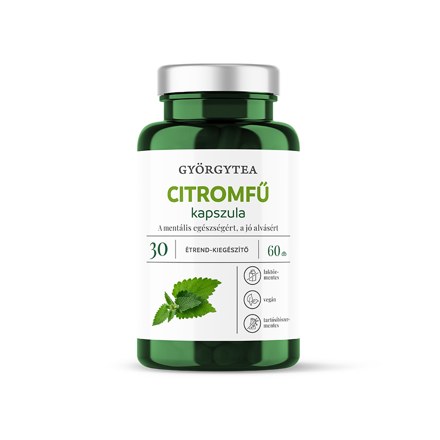 Györgytea Citromfű kapszula