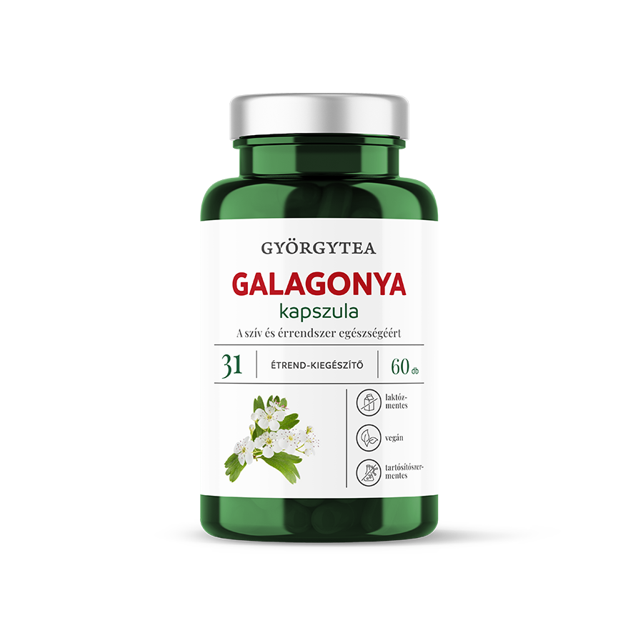 Györgytea Galagonya kapszula