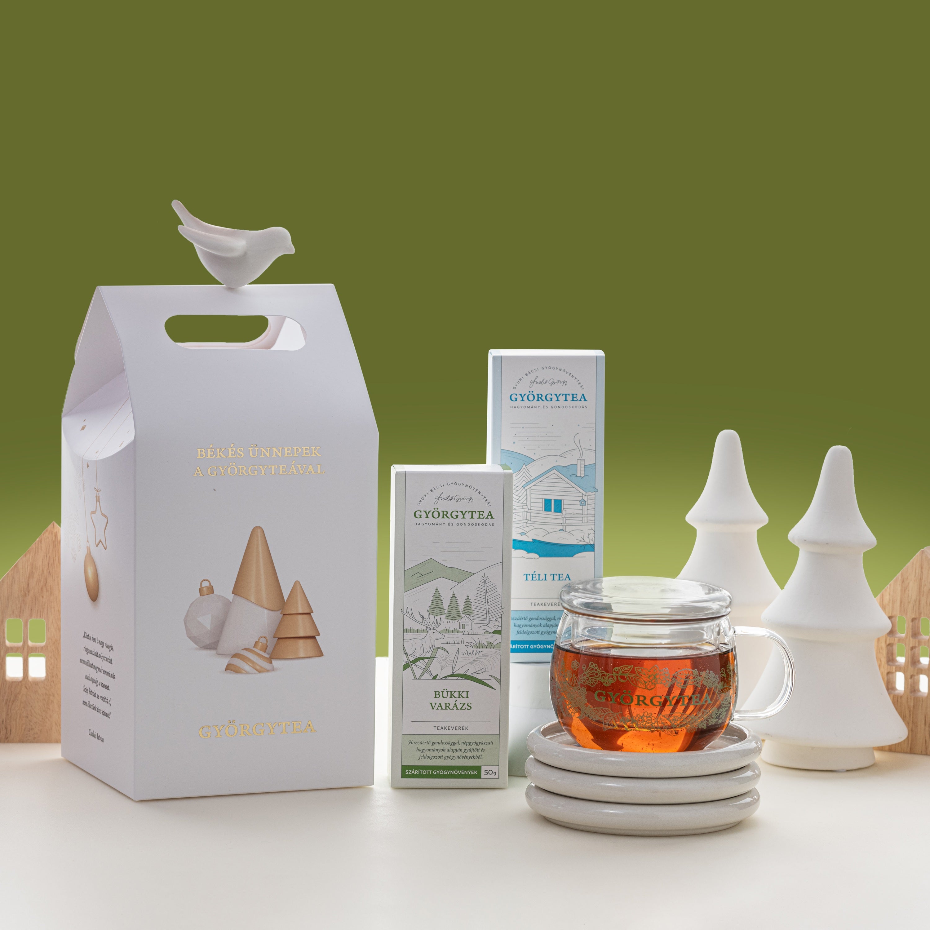 Békés ünnepek a Györgyteával