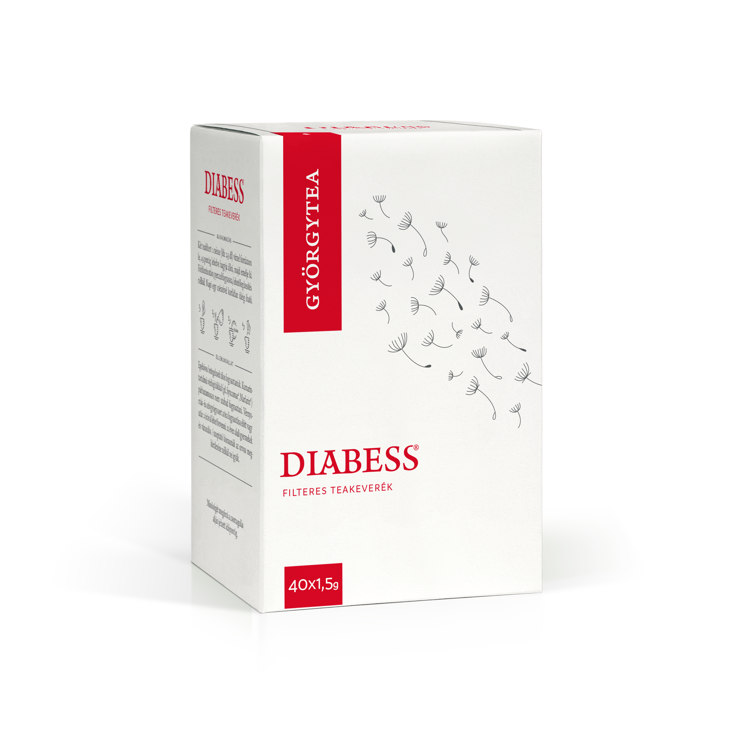 Diabess-Györgytea filteres teakeverék