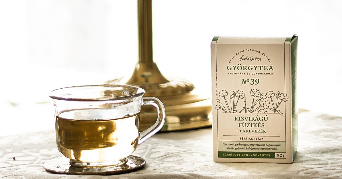 Kisvirágú füzikés teakeverék 50g (Férfiak teája) (B2B)
