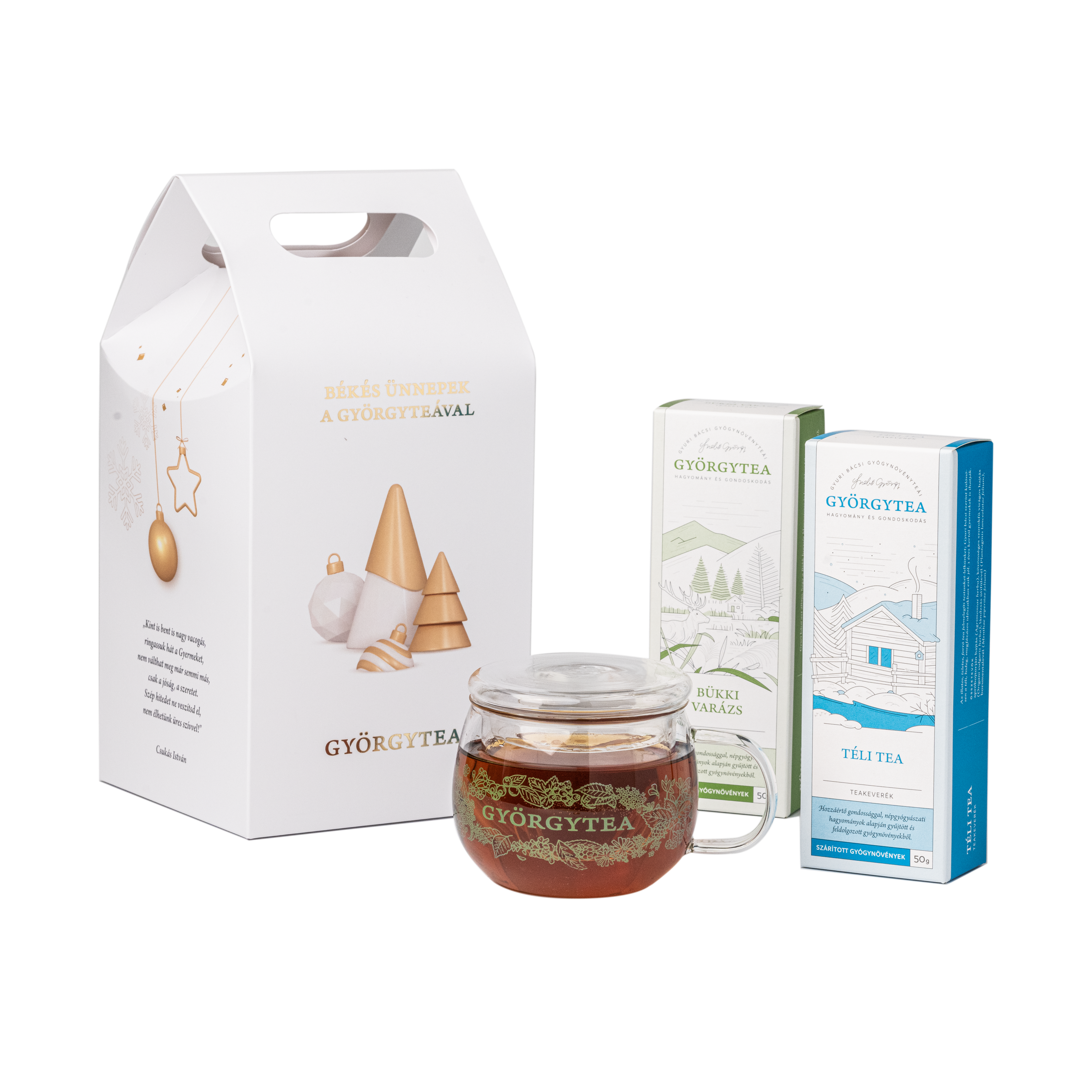 Békés ünnepek a Györgyteával